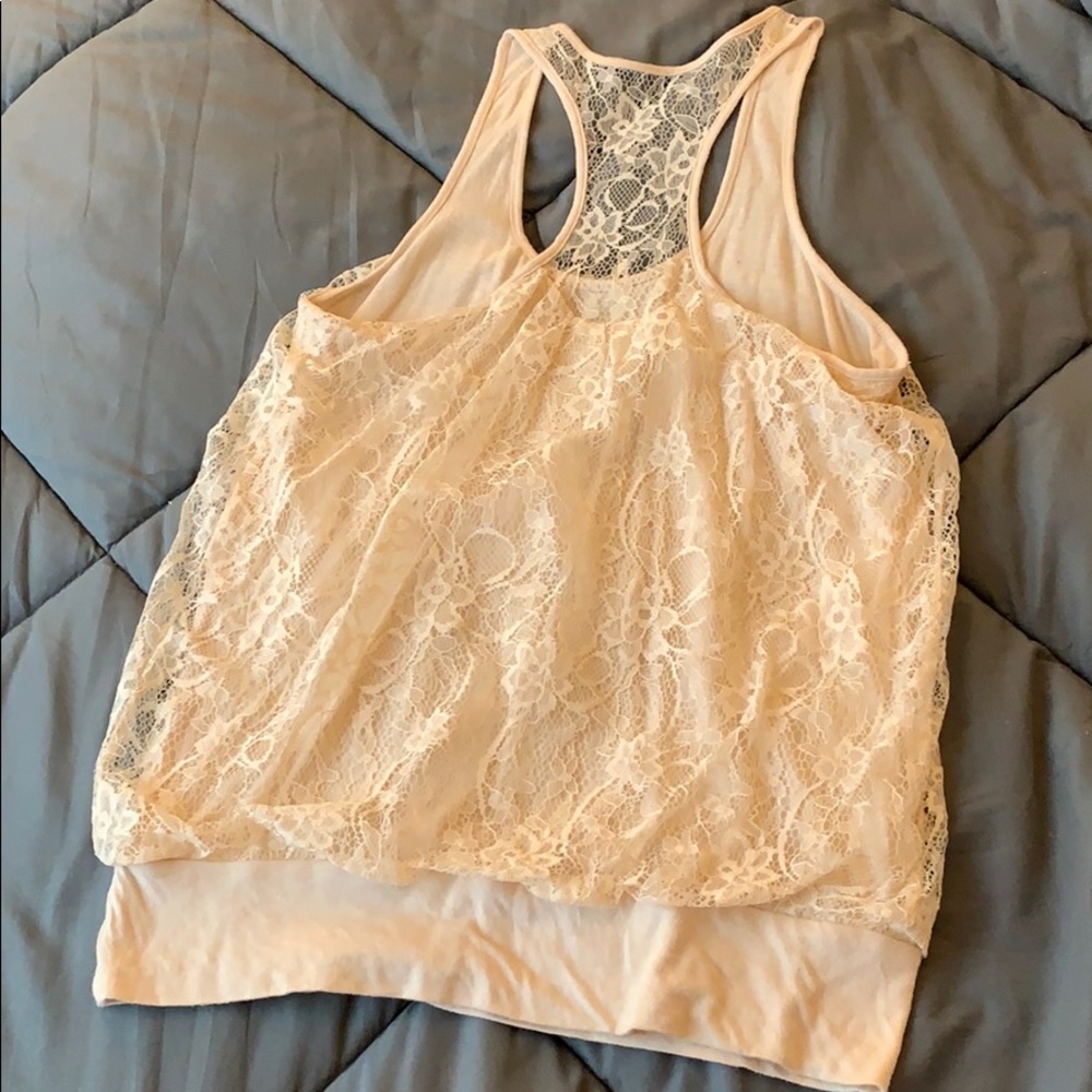 Express Racer-Back Laced Tank - Picture 7 of 8